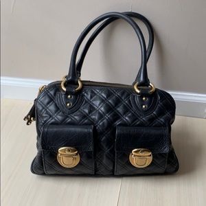 Authentic Marc Jacobs quilted chanel buckle bag